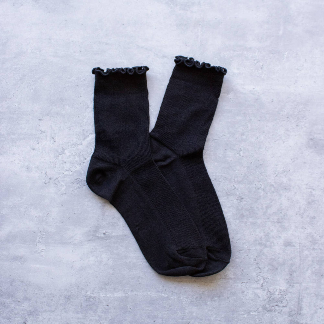Tiepology | Wednesday Ruffle Socks