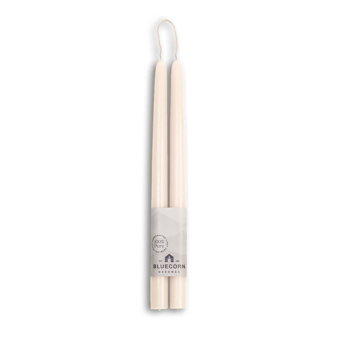 Bluecorn | Beeswax Taper Candles – Dripless & Handmade in USA
