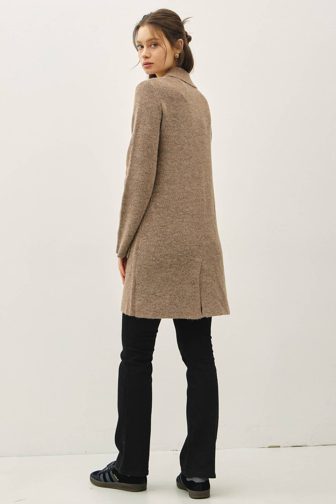 Be Cool | Open Basic Sweater Coat