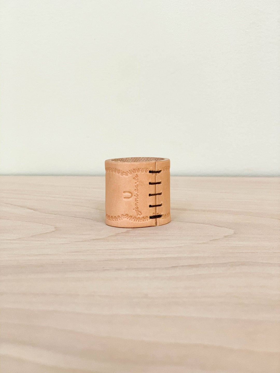 Jenni Earle | Leather bandana slide