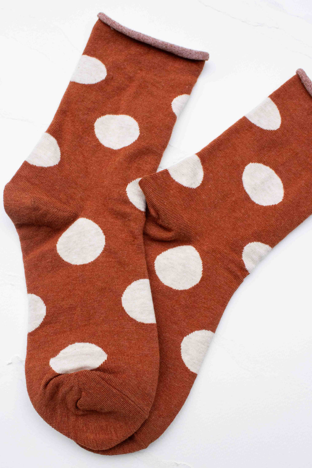 Tiepology | Golden Dot Everyday Crew Socks