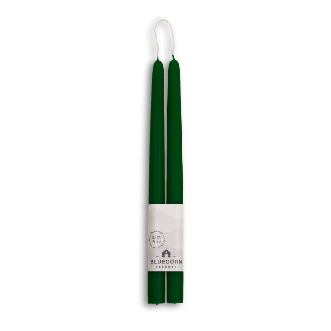 Bluecorn | Beeswax Taper Candles – Dripless & Handmade in USA