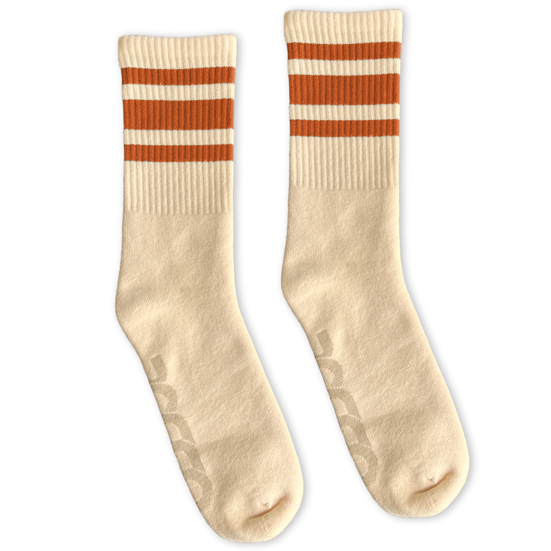 Socco | Rust Striped Socks