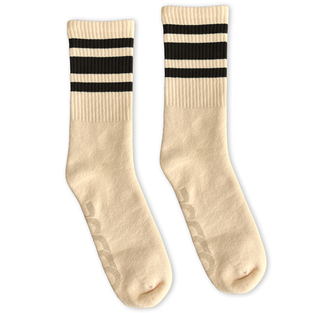 Socco | Black Striped Socks