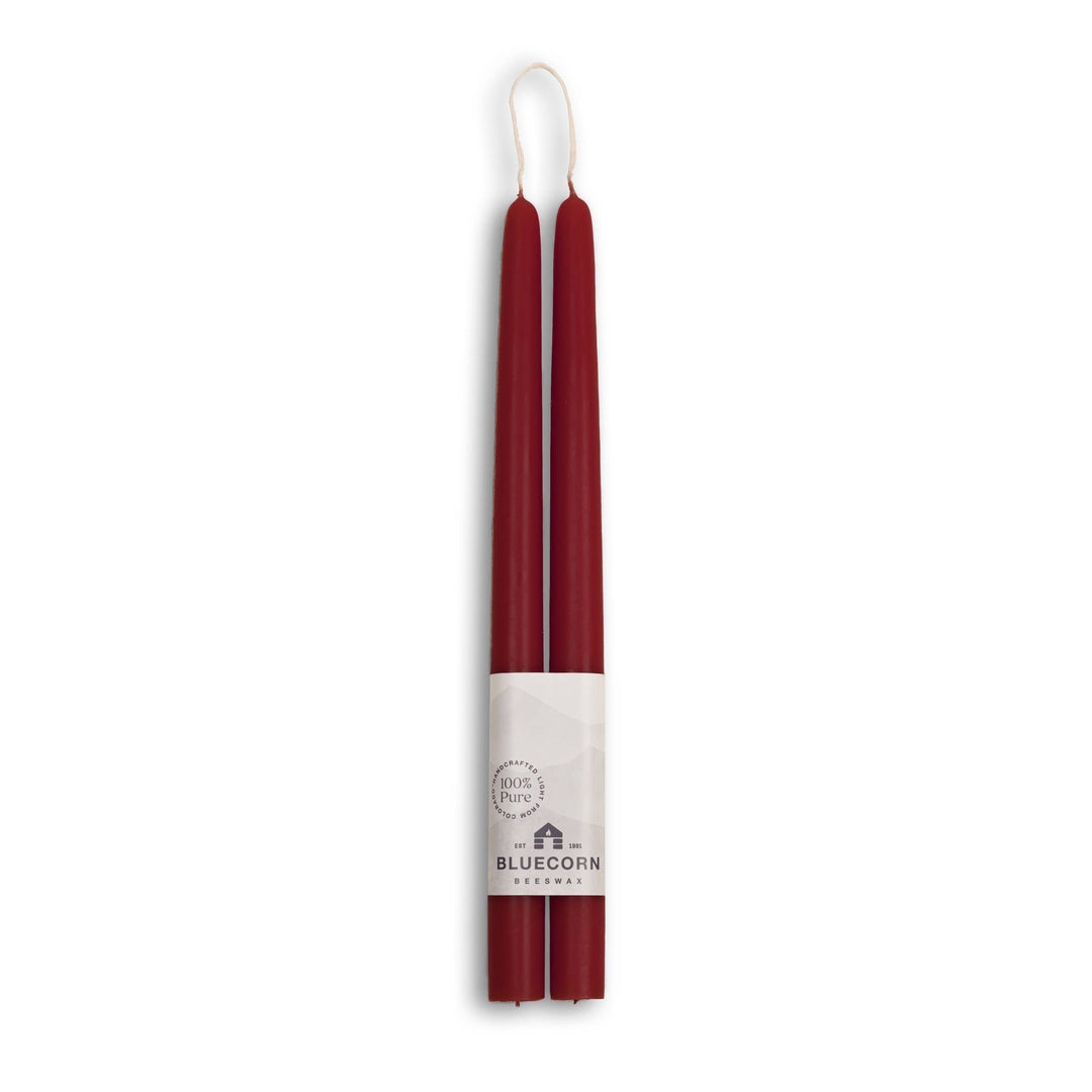 Bluecorn | Beeswax Taper Candles – Dripless & Handmade in USA