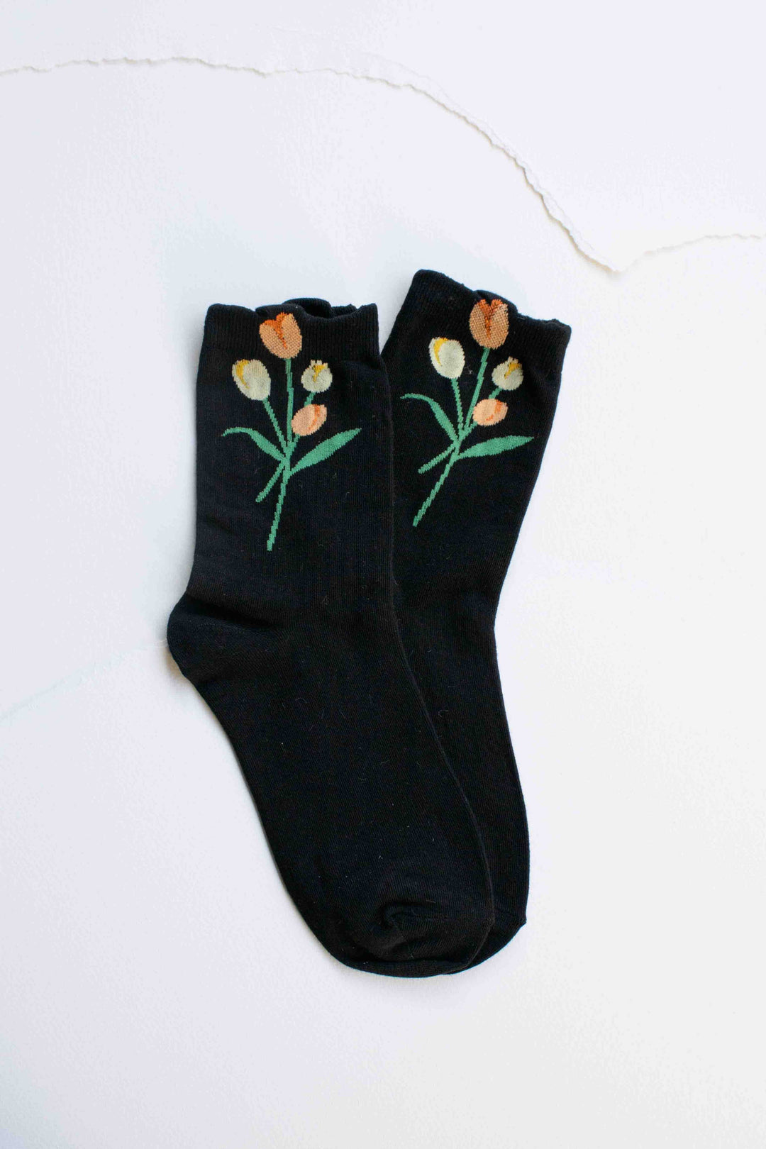 Tiepology | Tulip Bloom Cotton Blend Socks
