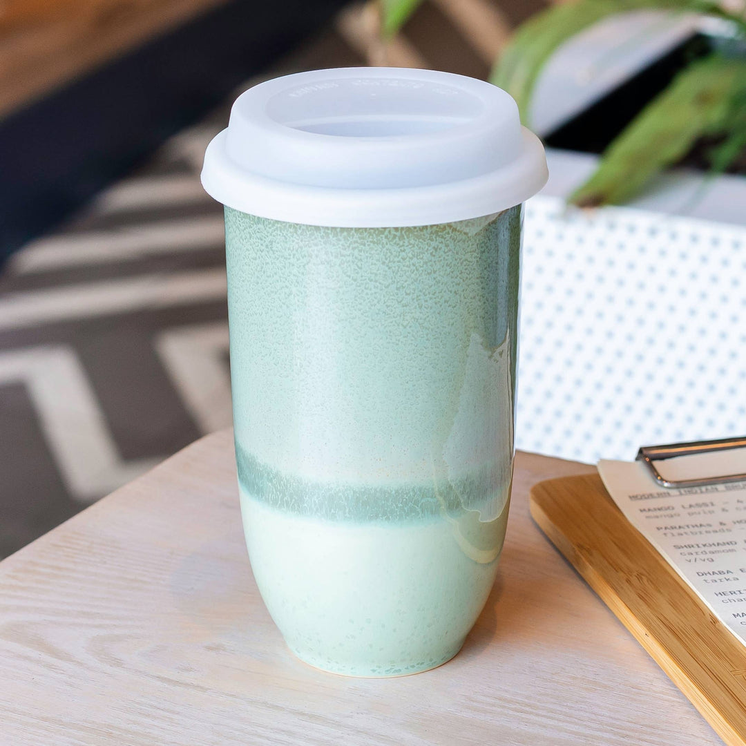 Nova Ceramics | Ceramic Travel Mug – Reusable & Stylish