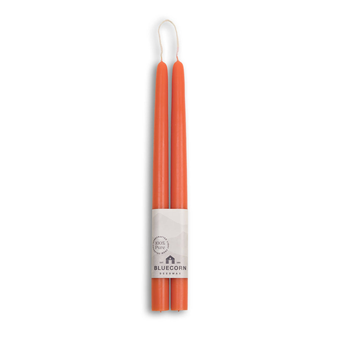 Bluecorn | Beeswax Taper Candles – Dripless & Handmade in USA