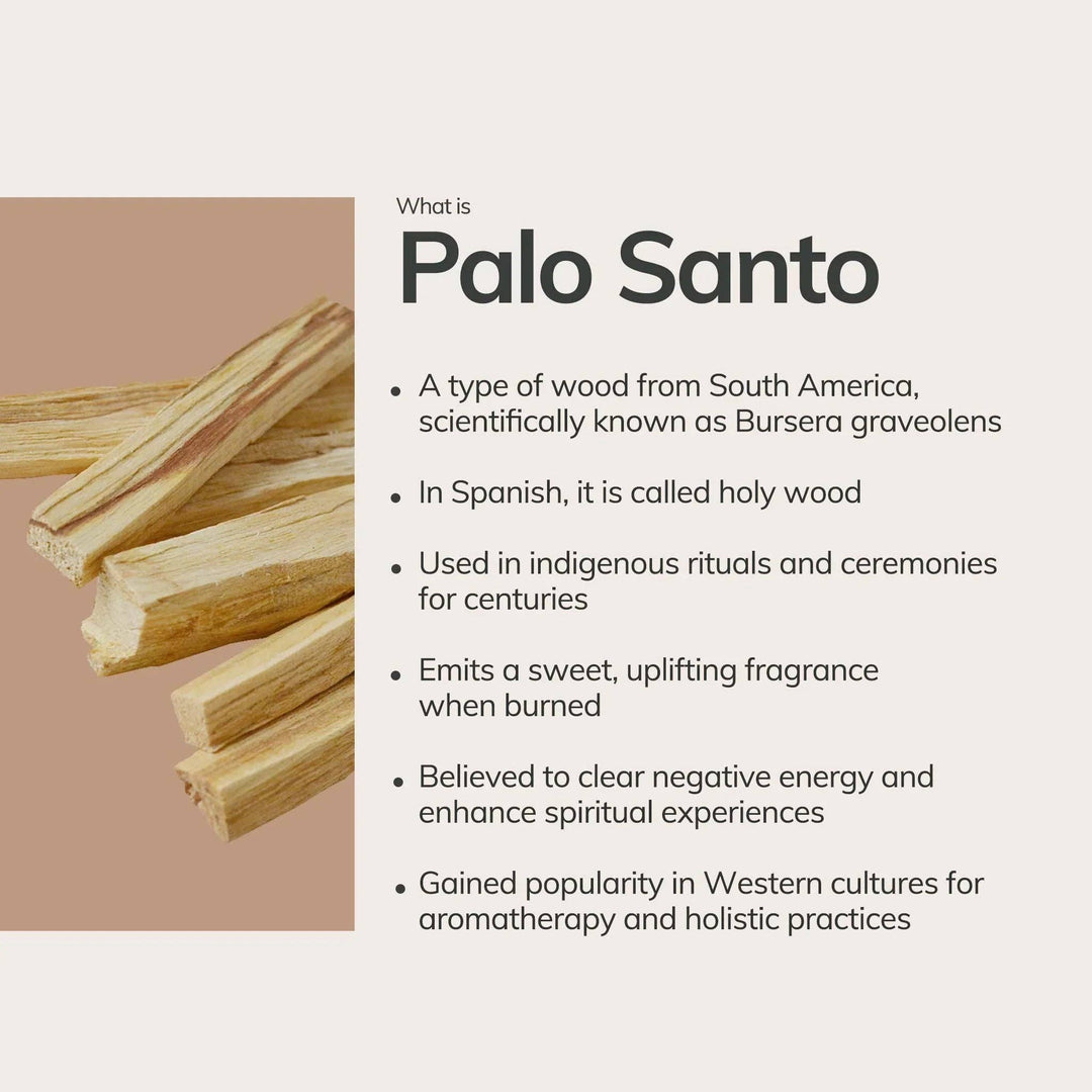 Cedar and Myrrh | Peruvian Palo Santo Sticks (6 pieces)
