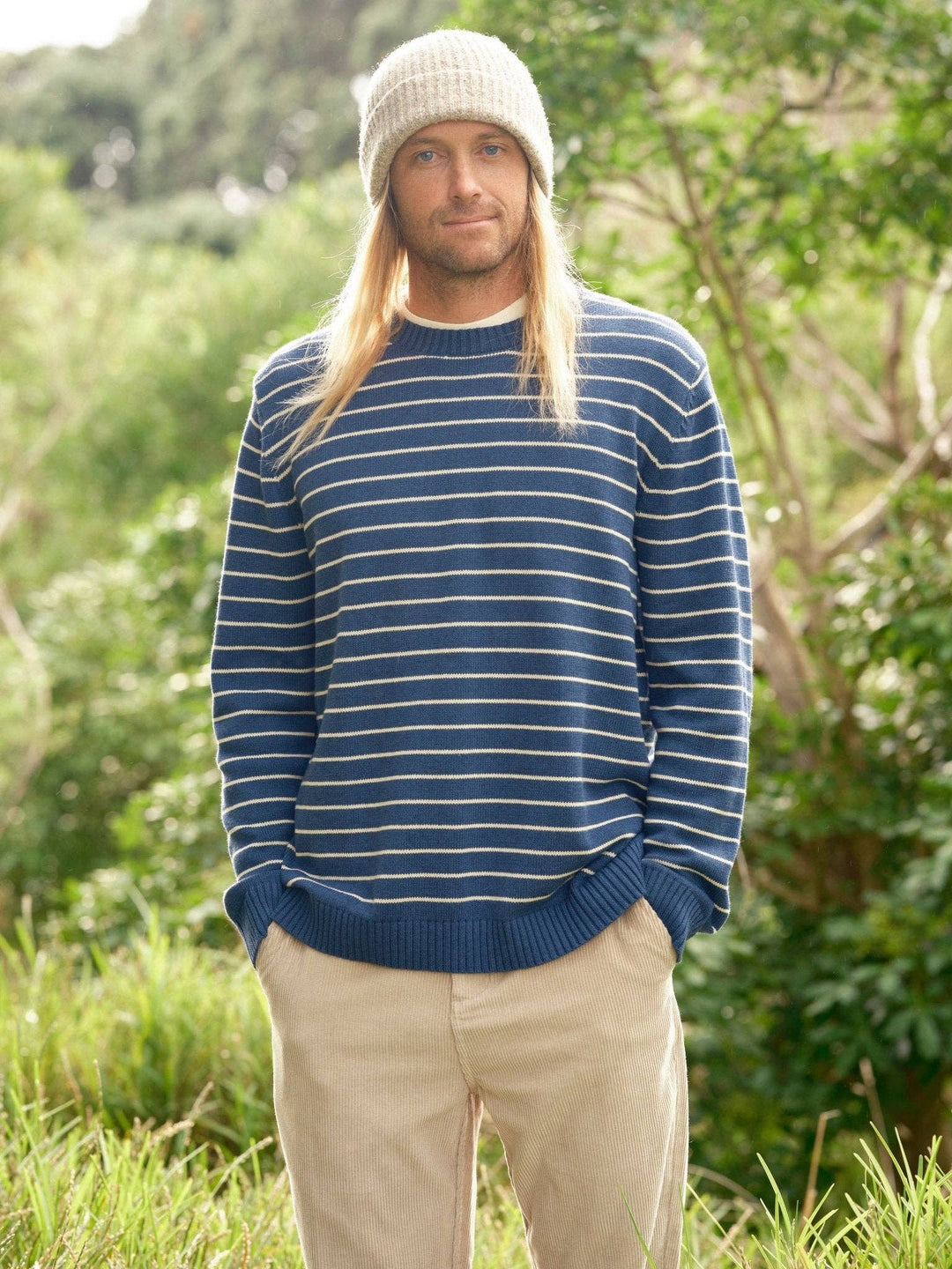 Mollusk | Striped Linen Sweater
