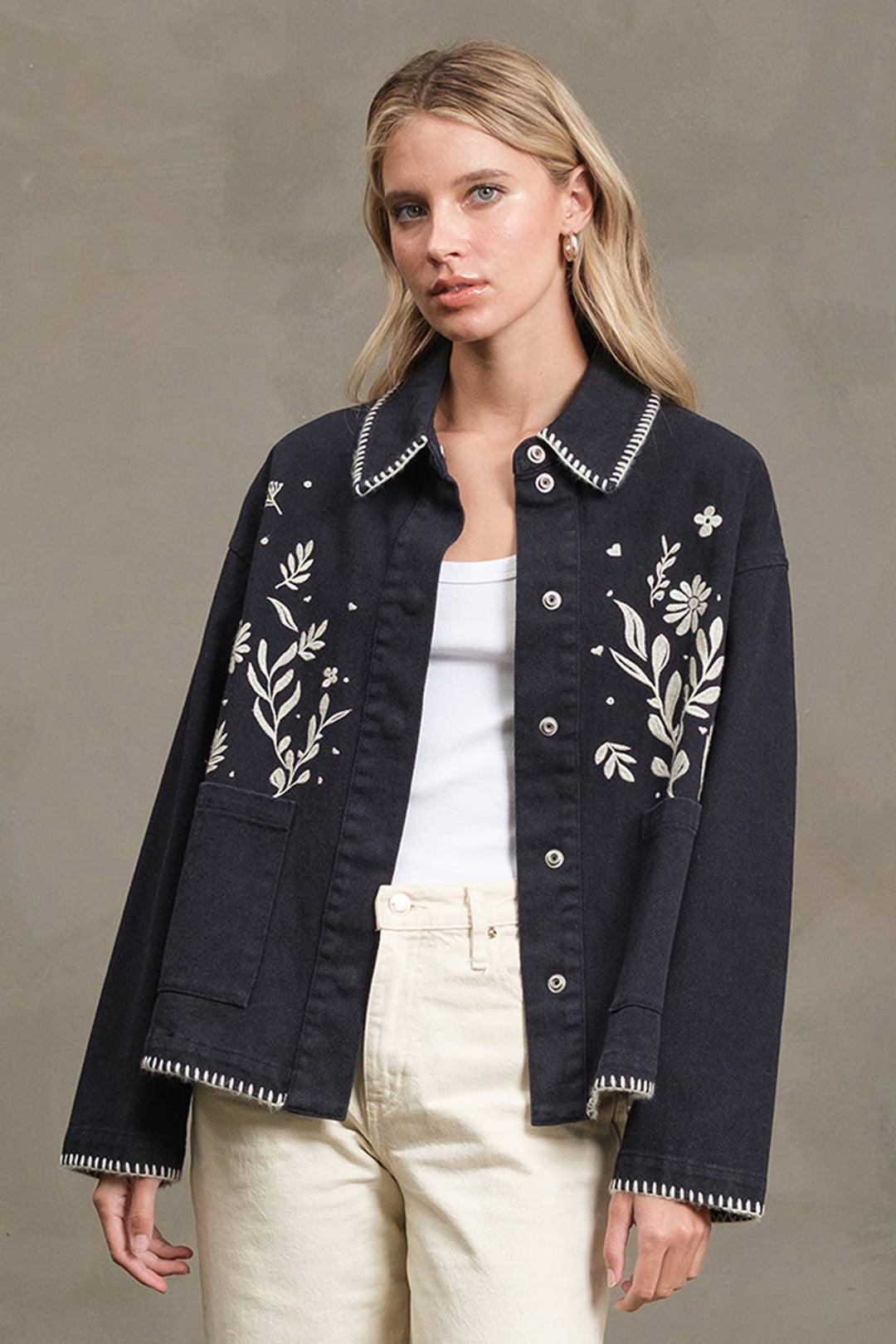 Raisonnel | Embroidered Folk Jacket