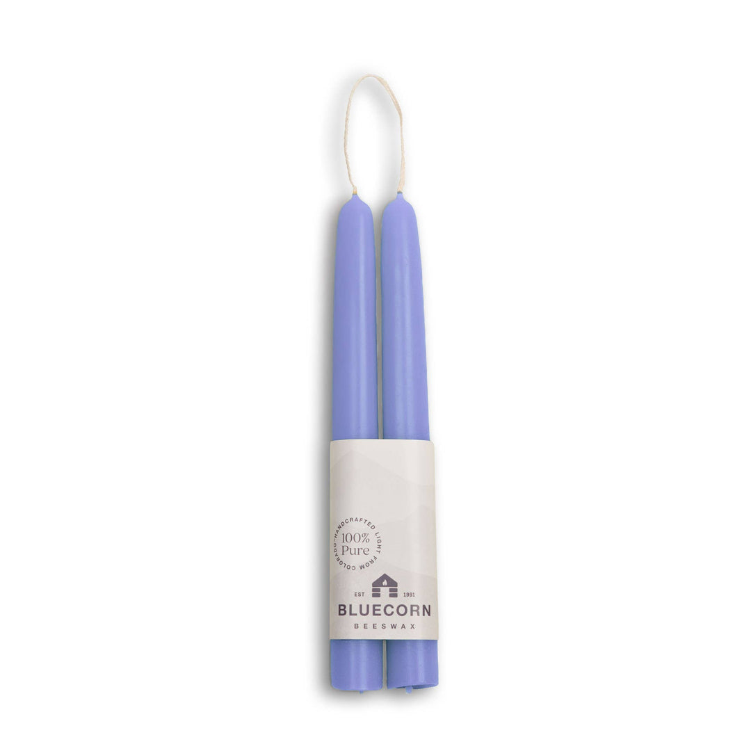 Bluecorn | Beeswax Taper Candles – Dripless & Handmade in USA