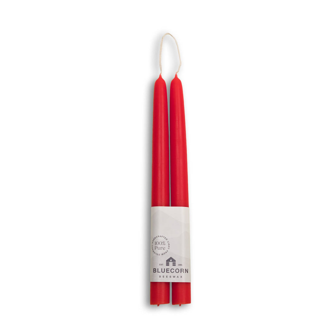 Bluecorn | Beeswax Taper Candles – Dripless & Handmade in USA