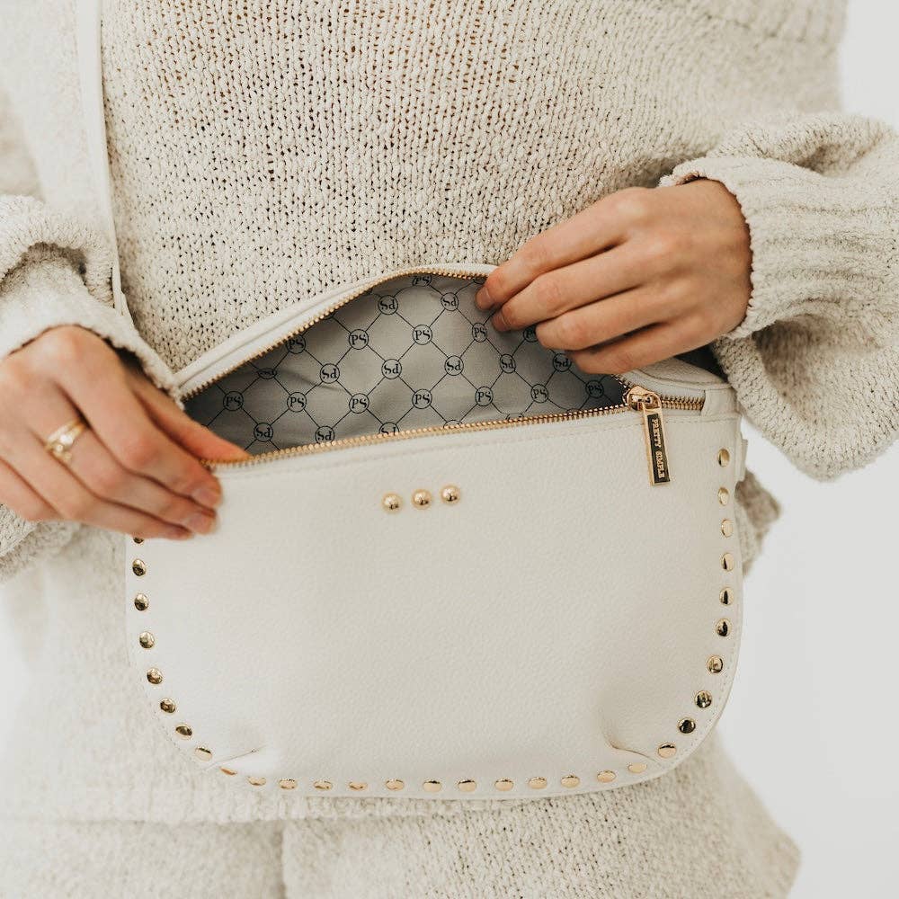 Pretty Simple | Pebble Sabrina Studded Bum Bag