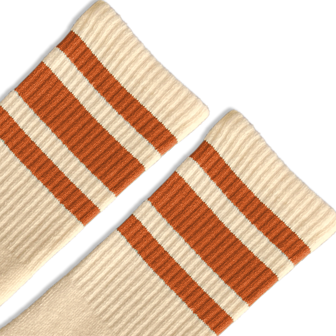 Socco | Rust Striped Socks