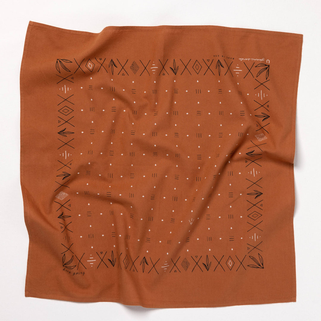 Jenni Earle | "Keep going" bandana