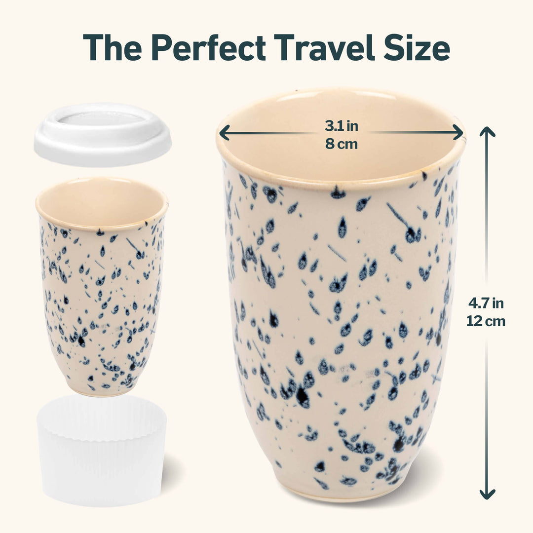 Nova Ceramics | Ceramic Travel Mug – Reusable & Stylish