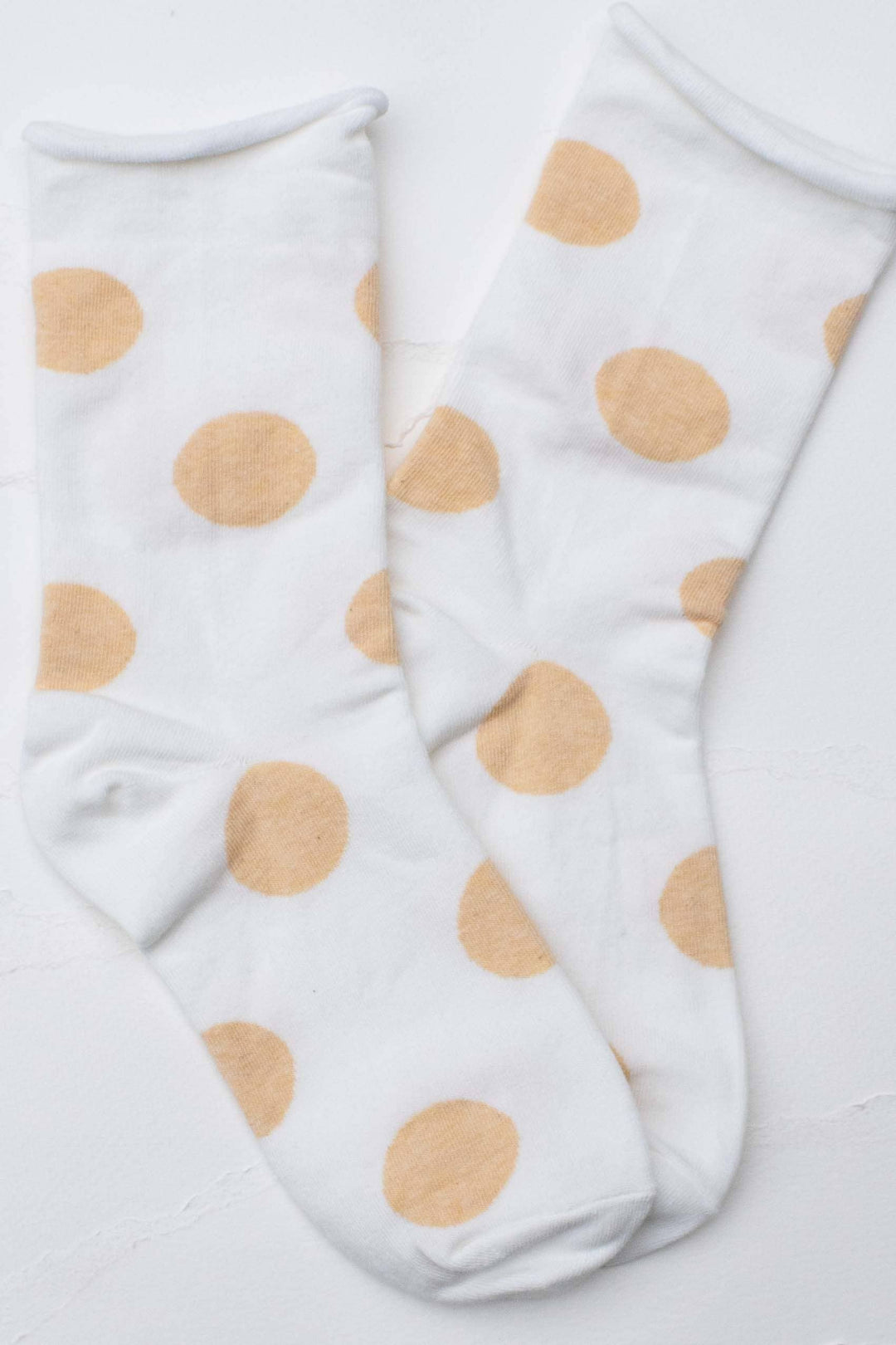 Tiepology | Golden Dot Everyday Crew Socks
