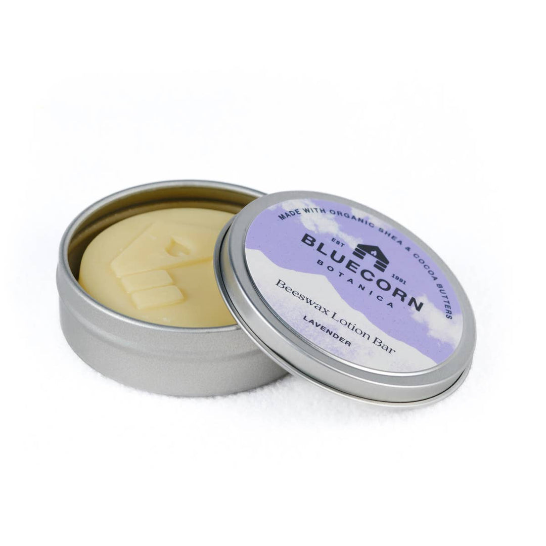 Bluecorn Candles | Hydrating Beeswax Lotion Bars with Shea Butter, Cocoa Butter and Vitamin E