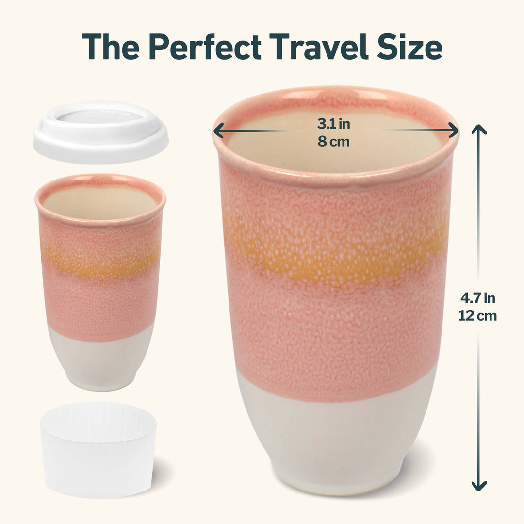 Nova Ceramics | Ceramic Travel Mug – Reusable & Stylish