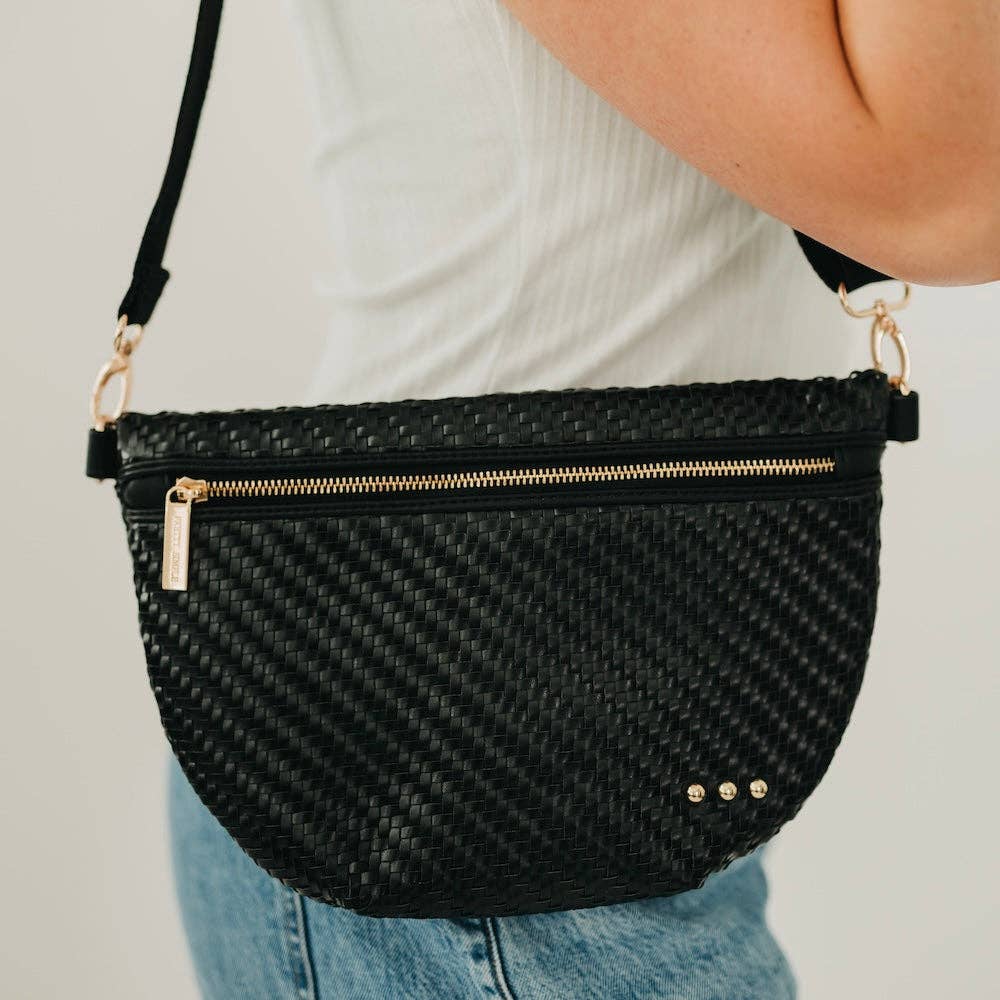 Pretty Simple |Diagonal Woven Westlyn Bum Bag