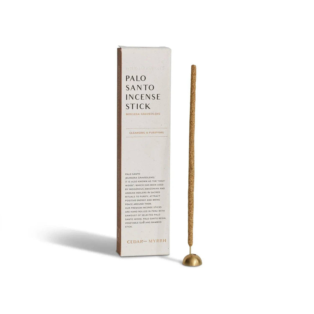 Cedar and Myrrh | Palo Santo Incense Sticks – 7 Hand-Rolled Sticks from Peru