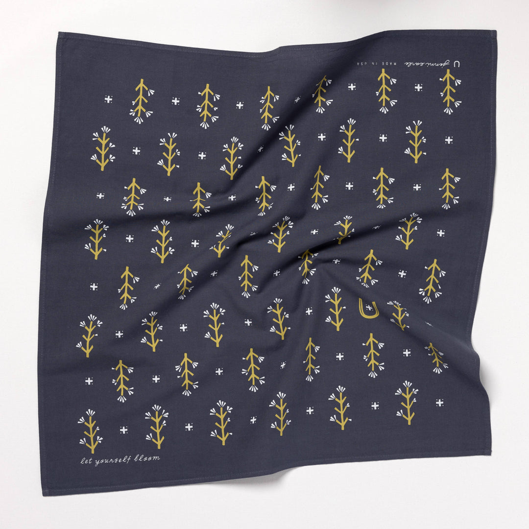 Jenni Earle | "let yourself bloom" bandana