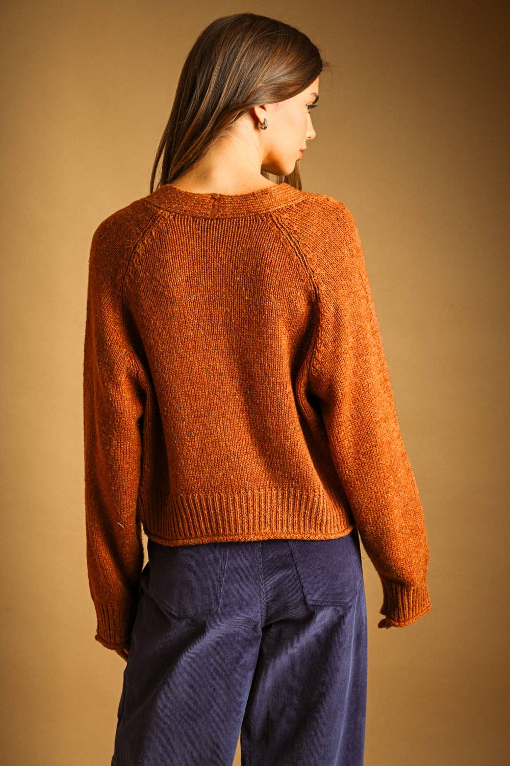 Miou Muse |  V-Neck button Front