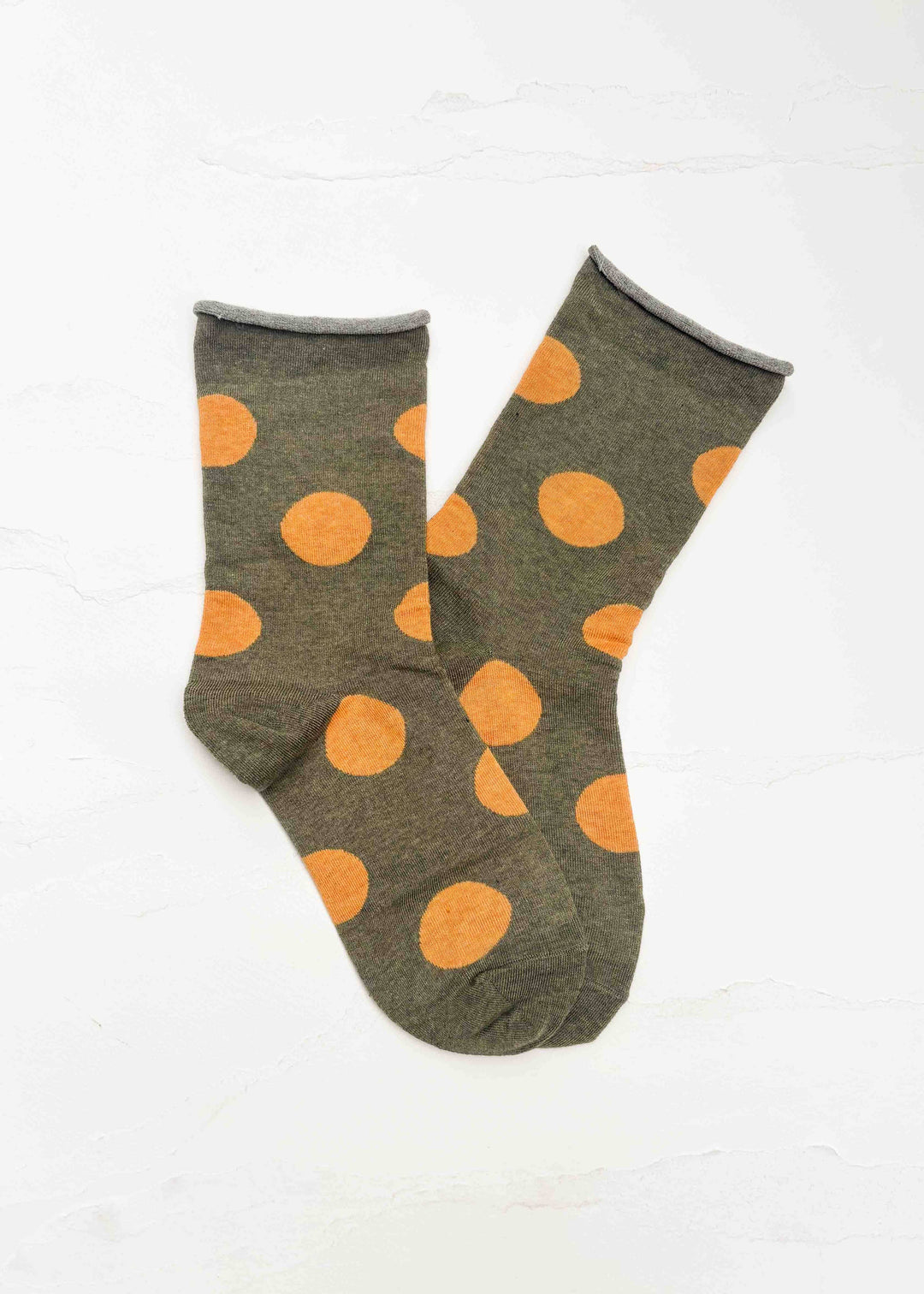 Tiepology | Golden Dot Everyday Crew Socks
