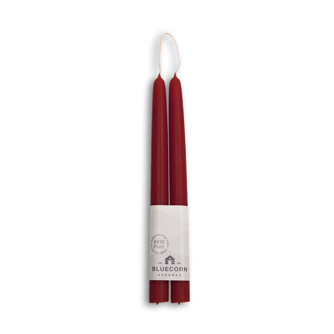 Bluecorn | Beeswax Taper Candles – Dripless & Handmade in USA