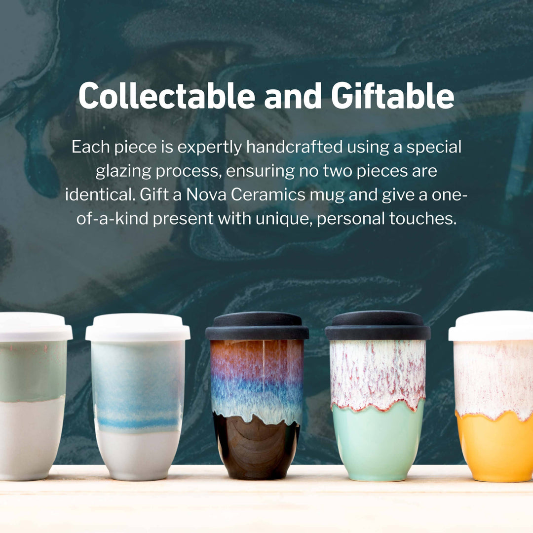 Nova Ceramics | Ceramic Travel Mug – Reusable & Stylish