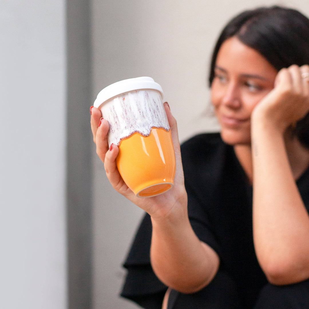Nova Ceramics | Ceramic Travel Mug – Reusable & Stylish