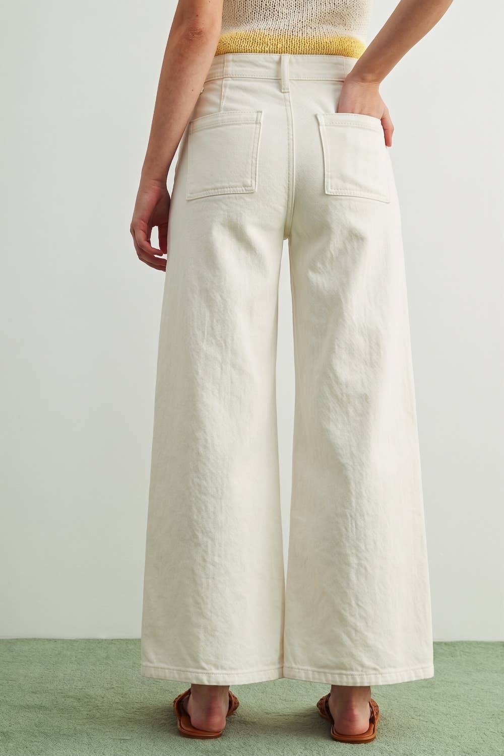 Miou Muse | Washed Color Stretch Pants