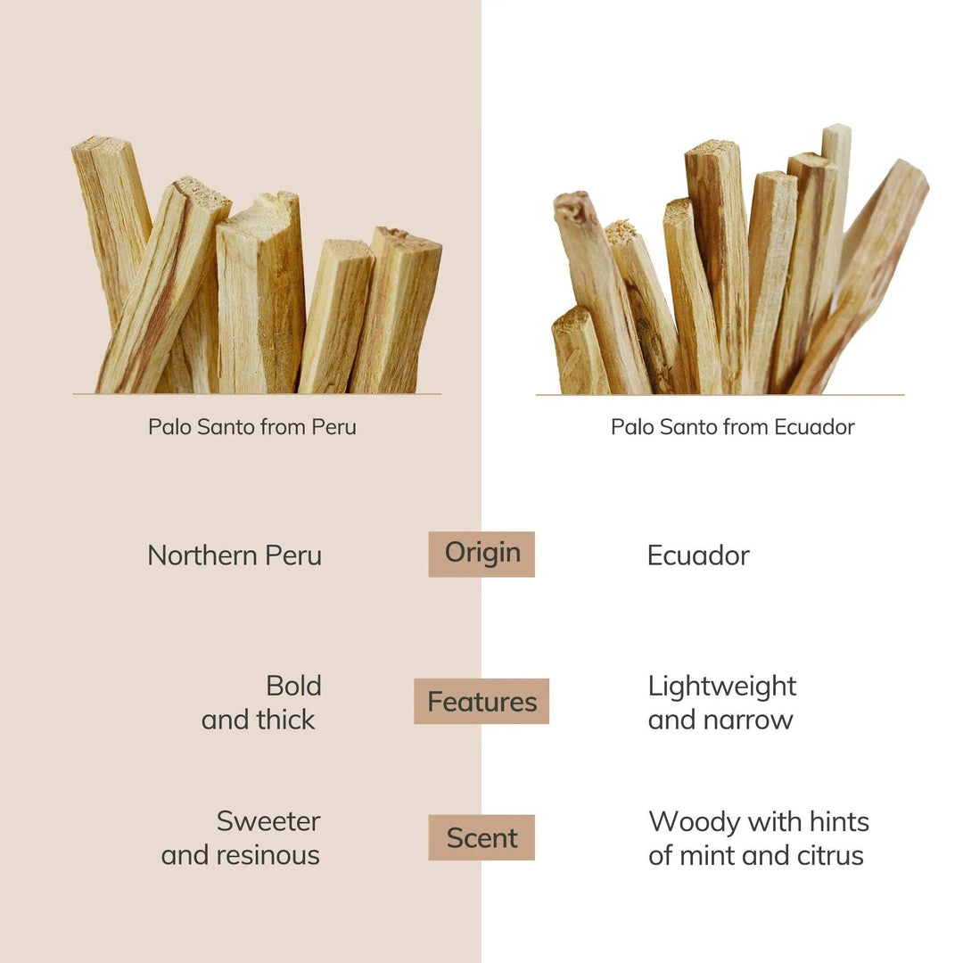 Cedar and Myrrh | Peruvian Palo Santo Sticks (6 pieces)