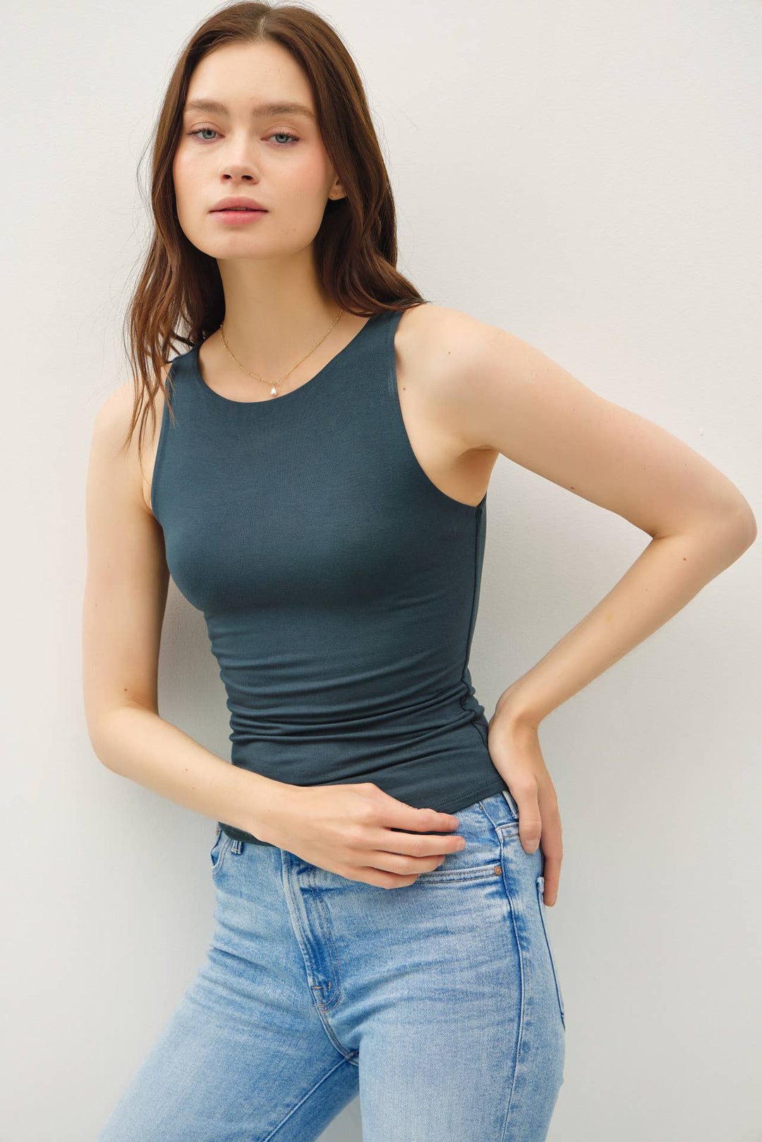 Be Cool | Basic Boat Neck Tank