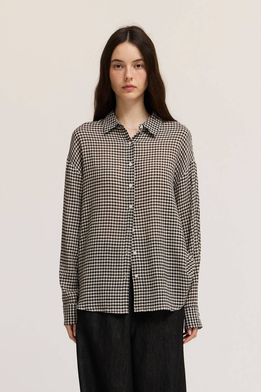 Grade and Gather | Button Up Checkered Shirt