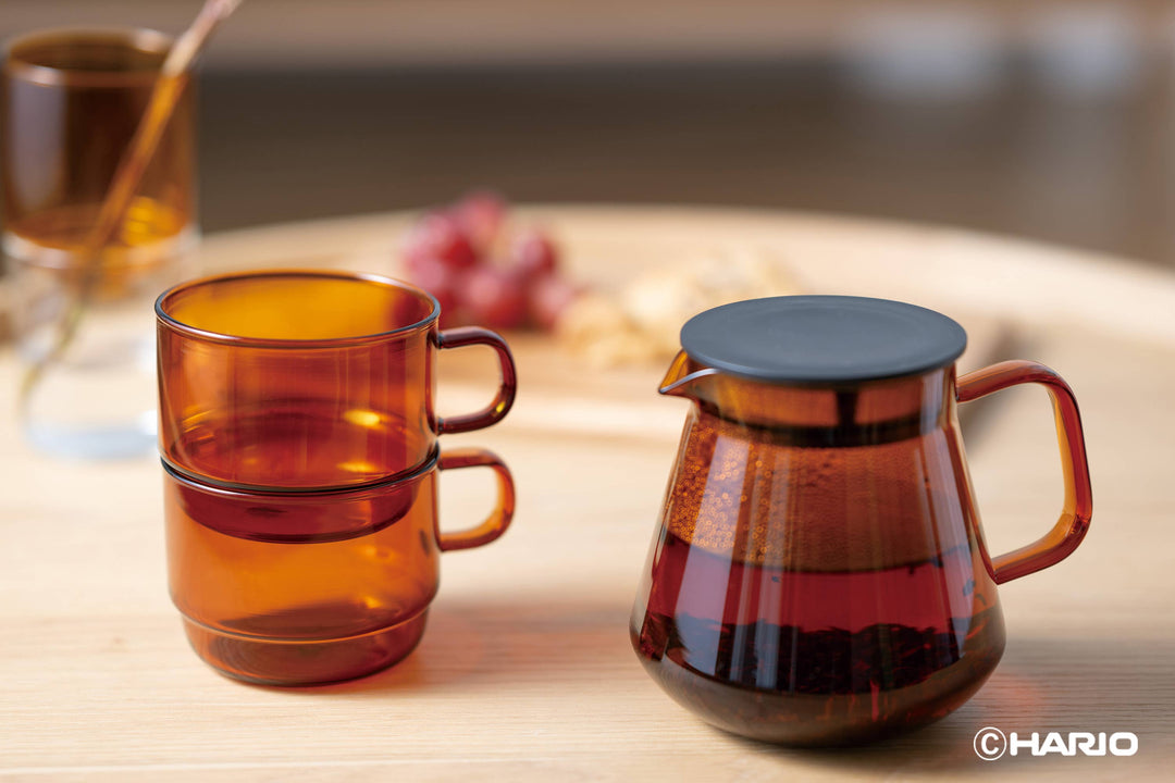 HARIO V60 | Colors Glass Coffee and Tea Server, 600ml