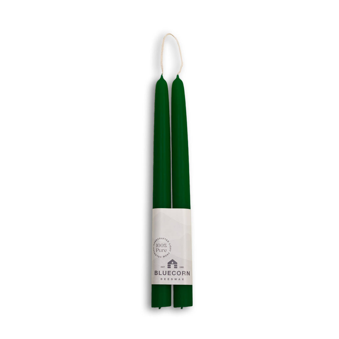 Bluecorn | Beeswax Taper Candles – Dripless & Handmade in USA