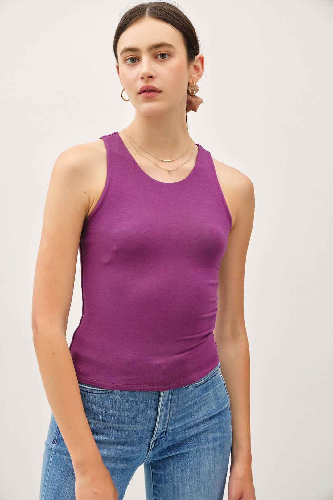 Be Cool | Basic Round Neck Tank Top
