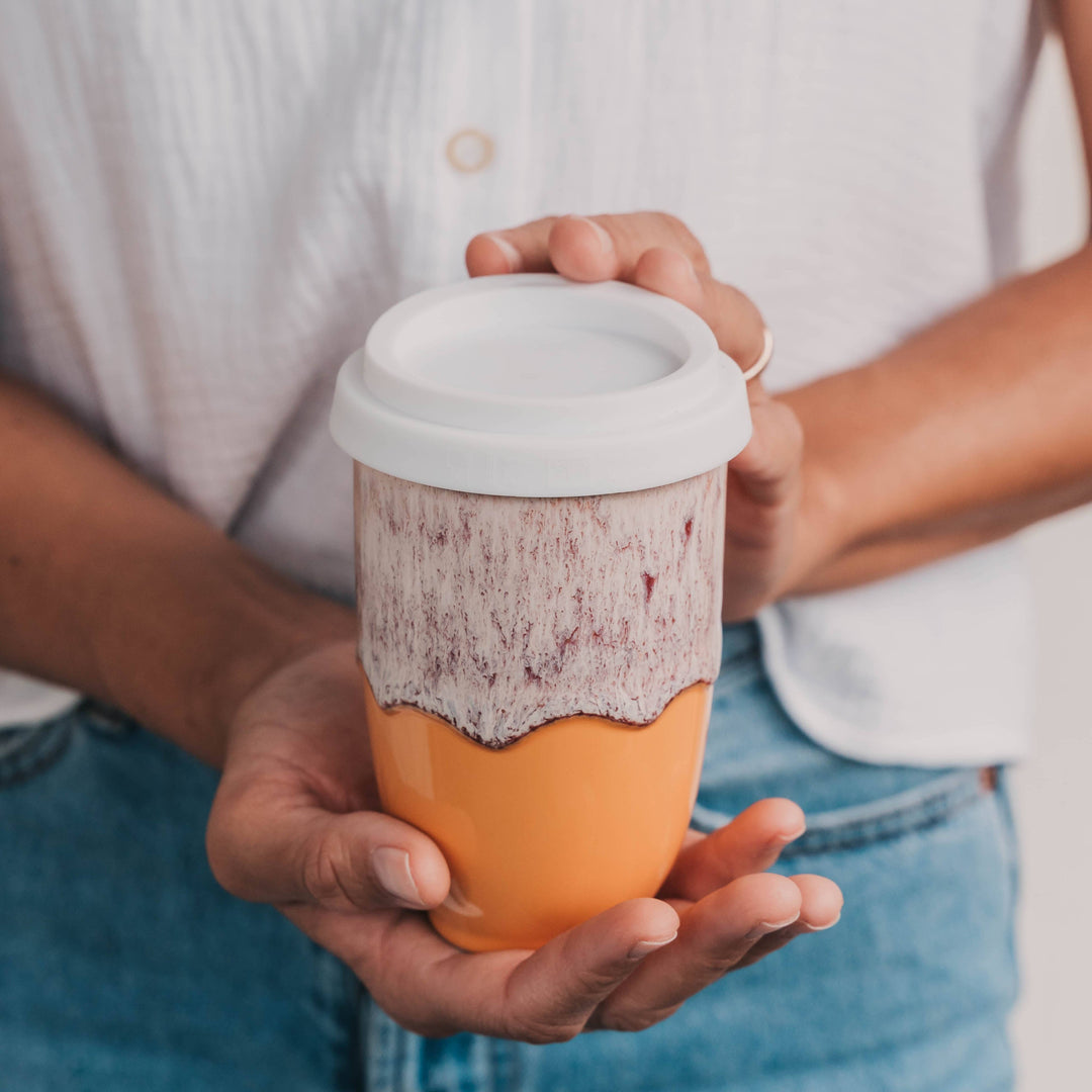 Nova Ceramics | Ceramic Travel Mug – Reusable & Stylish