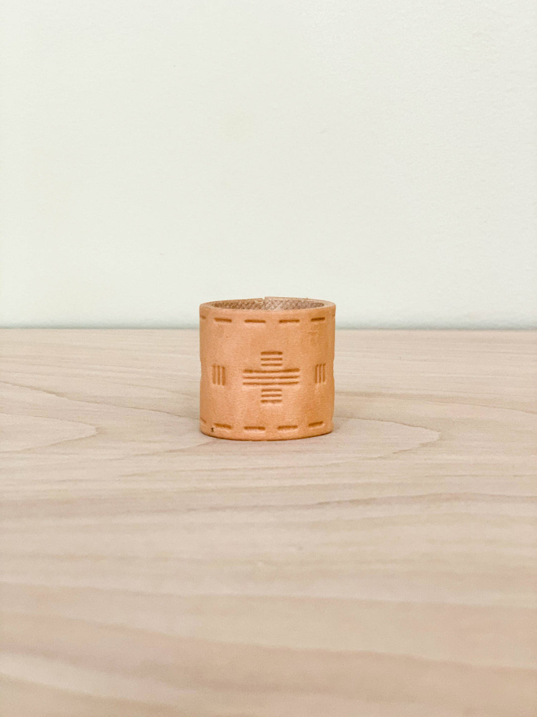 Jenni Earle | Leather bandana slide