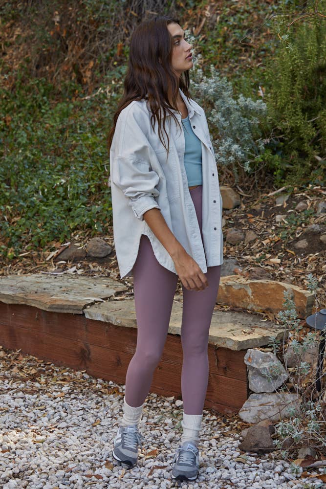By Together | Denim Cotton Button Down Jacket