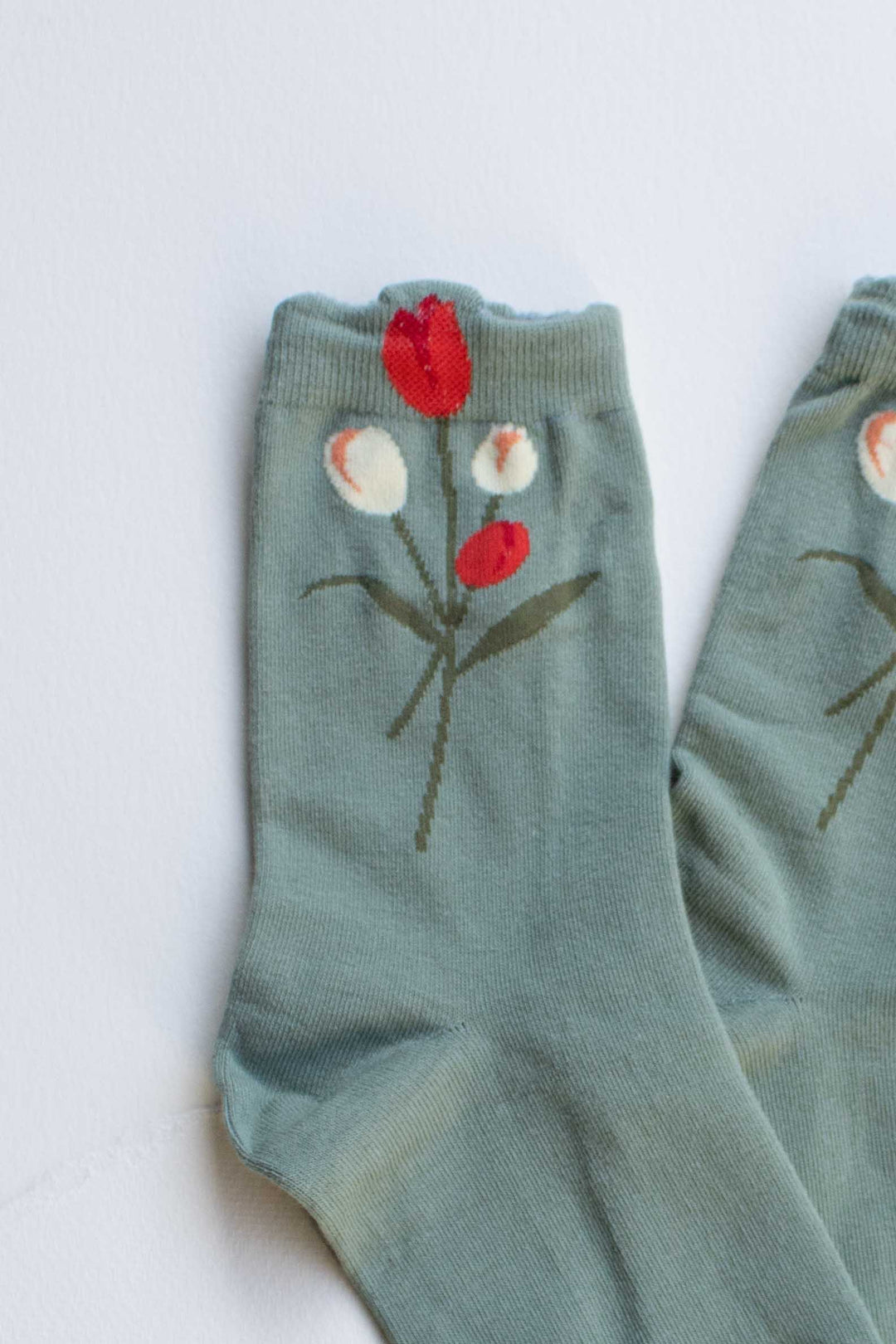 Tiepology | Tulip Bloom Cotton Blend Socks