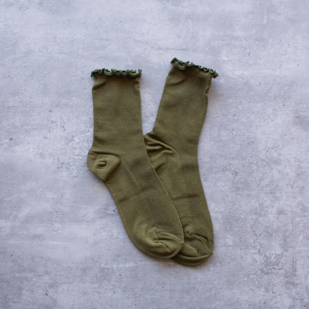 Tiepology | Wednesday Ruffle Socks