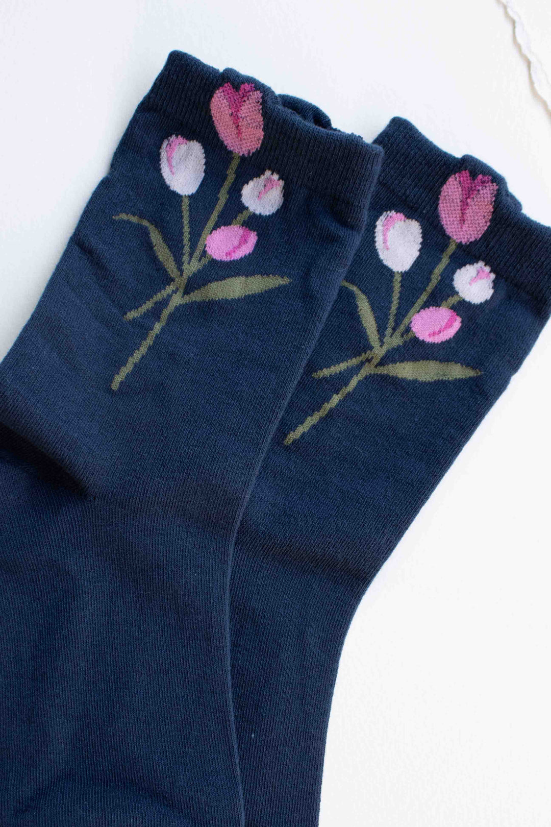 Tiepology | Tulip Bloom Cotton Blend Socks