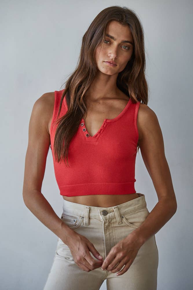 By together | Henley Ribbed Modal Tank