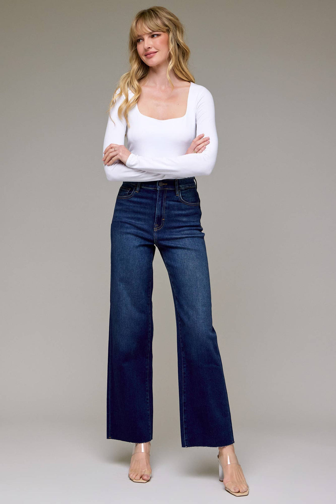 Hidden Jeans | Clean Stretch Dad Jeans