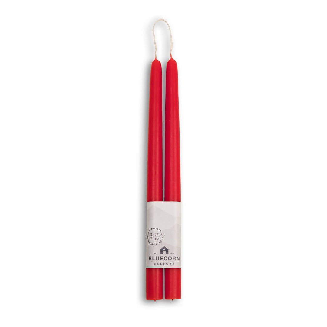 Bluecorn | Beeswax Taper Candles – Dripless & Handmade in USA