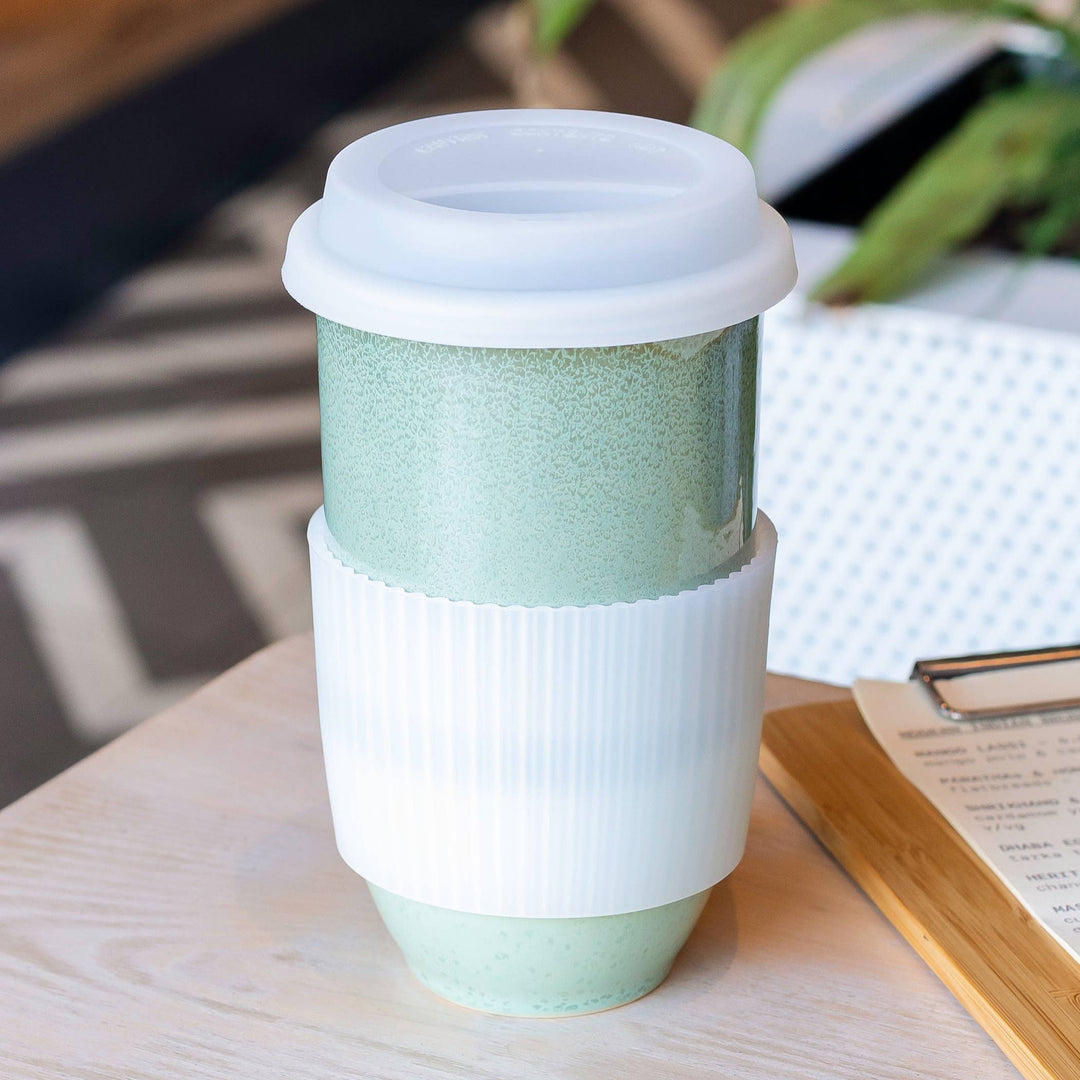 Nova Ceramics | Ceramic Travel Mug – Reusable & Stylish