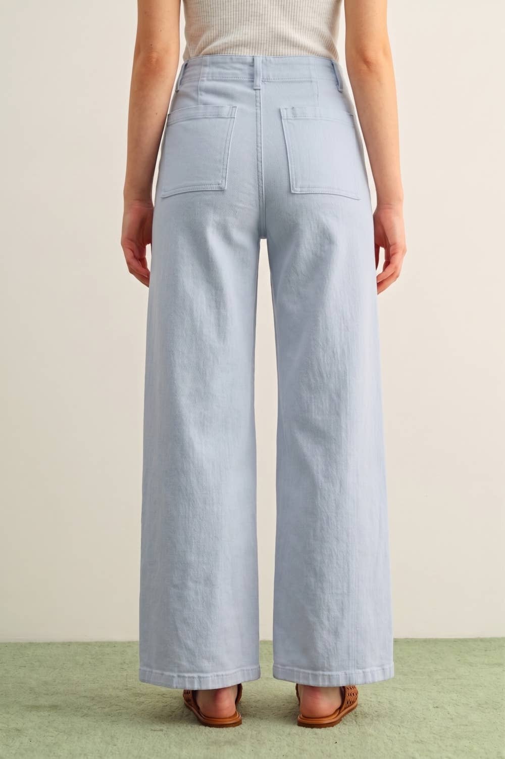 Miou Muse | Washed Color Stretch Pants